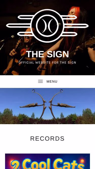 Screenshot of thesign.com