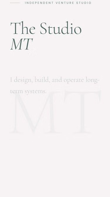Screenshot of thestudio.mt