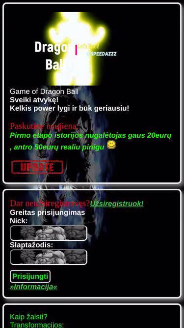 Screenshot of thetop.lt