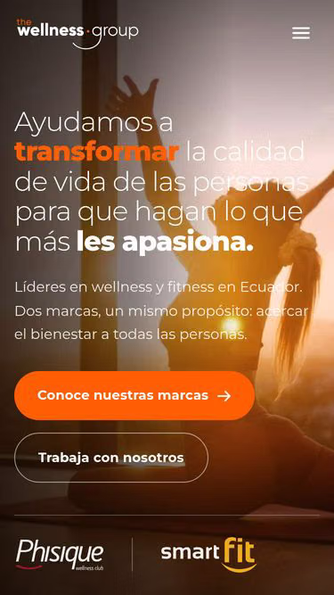 Screenshot of thewellness.group