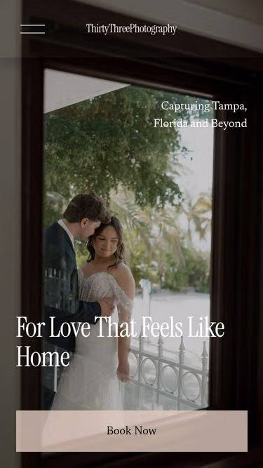 Screenshot of thirtythree.photography