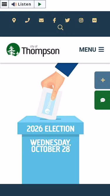 Screenshot of thompson.ca