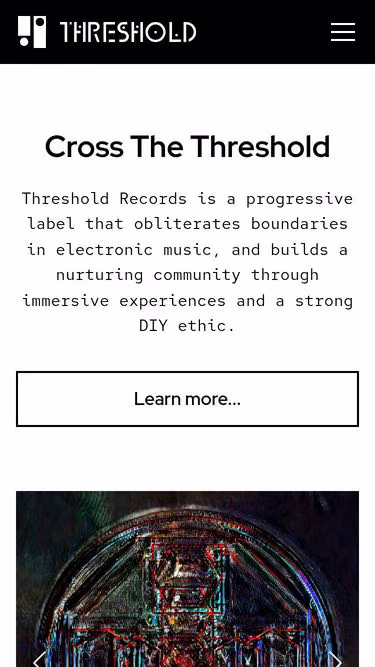 Screenshot of thr.sh