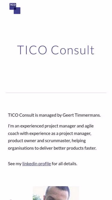 Screenshot of tico.be