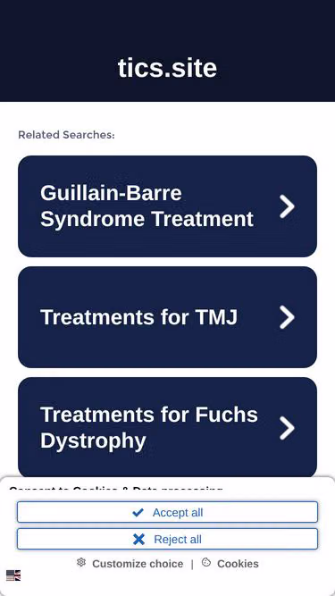 Screenshot of tics.site