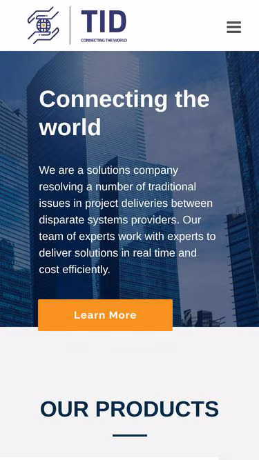 Screenshot of tid.global