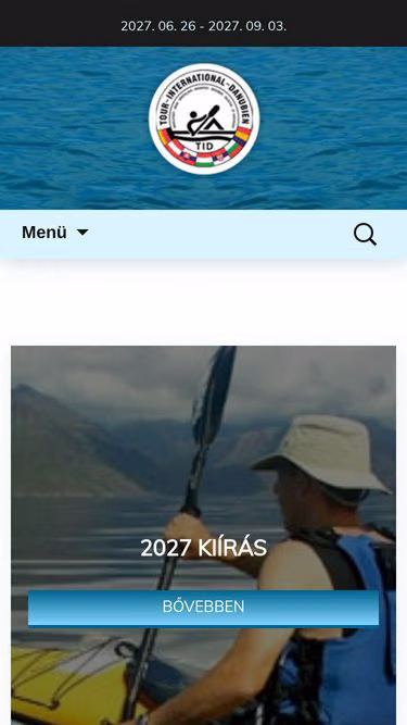 Screenshot of tid.hu