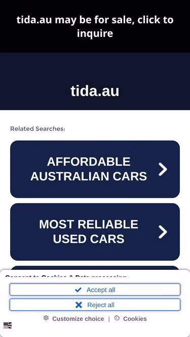Screenshot of tida.au
