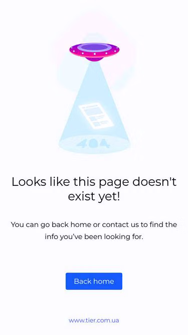 Screenshot of tier.com.ua