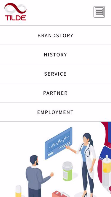 Screenshot of tilde.co.kr