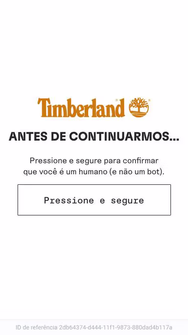 Screenshot of timberland.pt