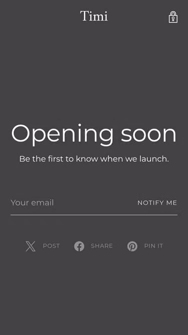 Screenshot of timi.com.eg