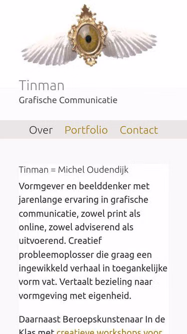 Screenshot of tinman.nl