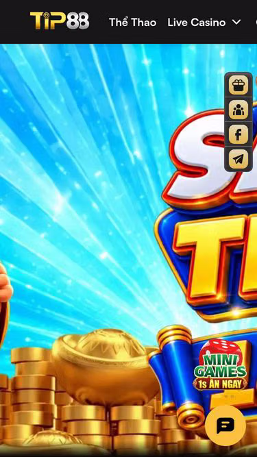 Screenshot of tip88.vegas