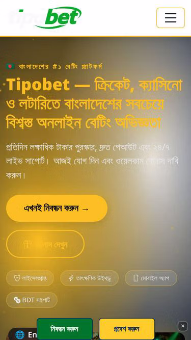 Screenshot of tipobet.life