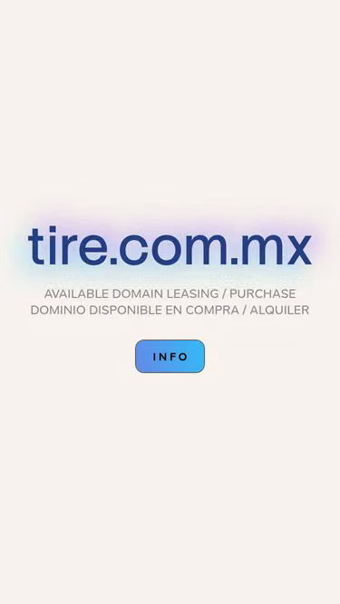 Screenshot of tire.com.mx