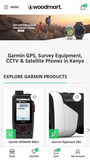 Screenshot of titangroup.co.ke