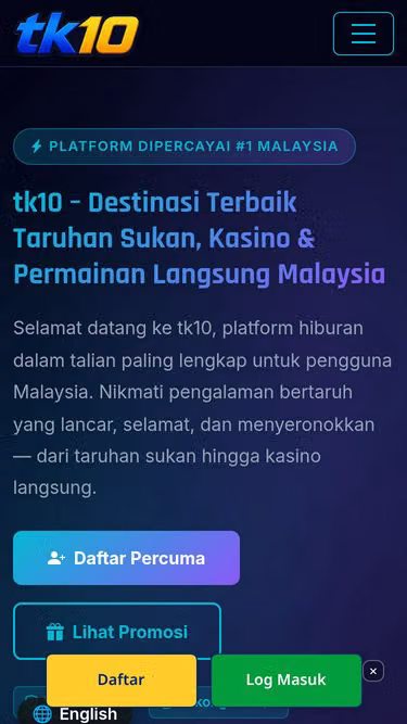 Screenshot of tk10.ml
