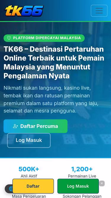 Screenshot of tk66.ceo