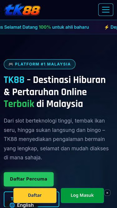 Screenshot of tk88.cl
