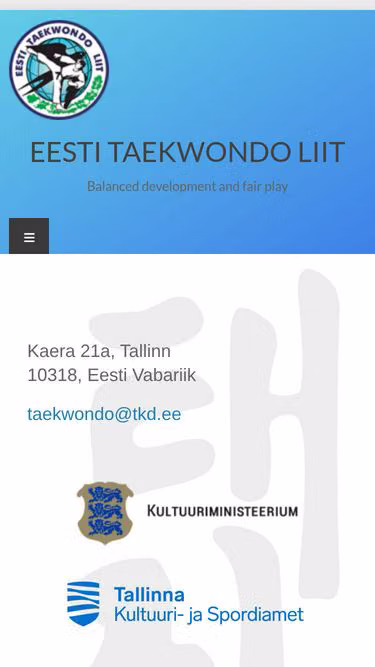 Screenshot of tkd.ee