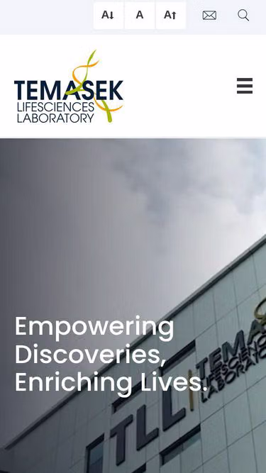 Screenshot of tll.org.sg