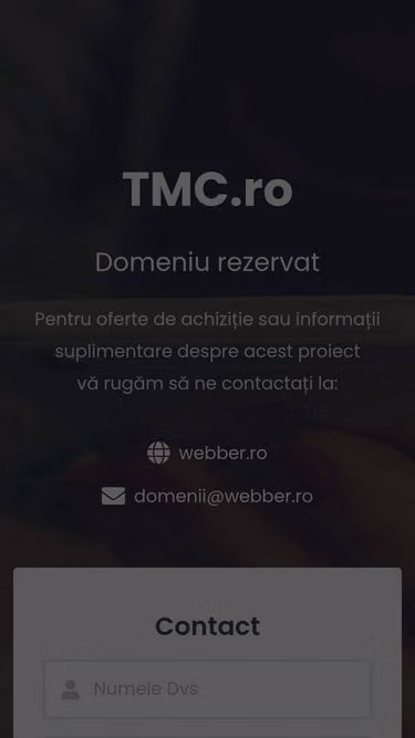 Screenshot of tmc.ro