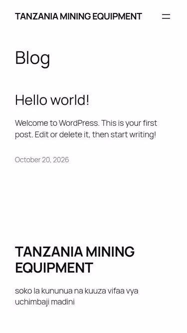 Screenshot of tme.co.tz