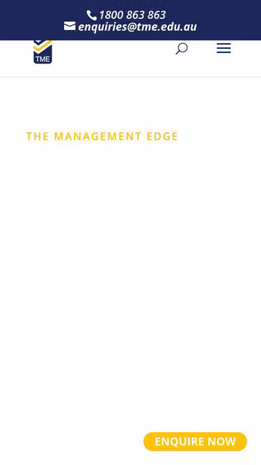 Screenshot of tme.com.au