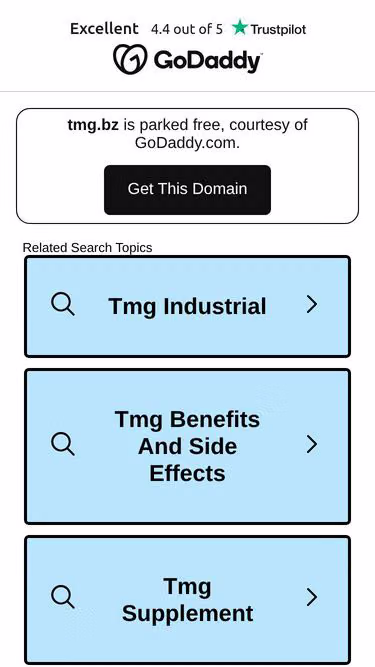 Screenshot of tmg.bz