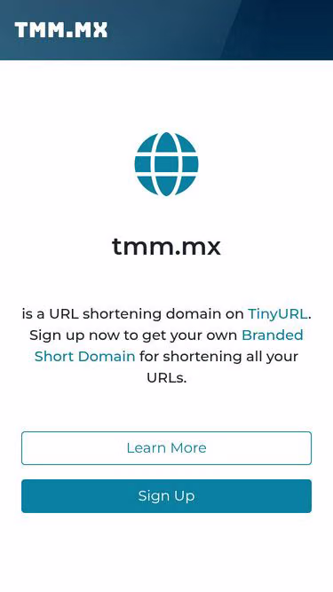 Screenshot of tmm.mx