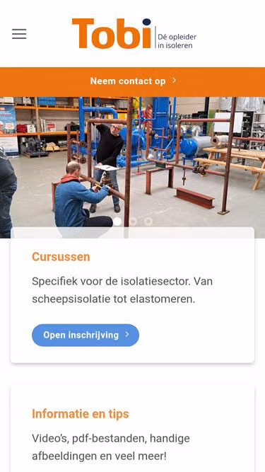 Screenshot of tobi.nl