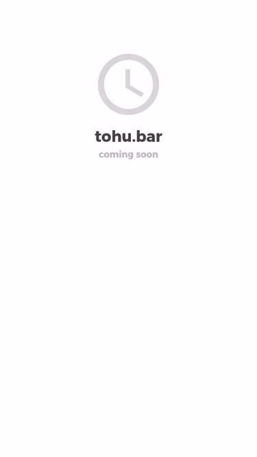 Screenshot of tohu.bar