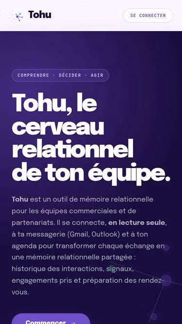 Screenshot of tohu.co