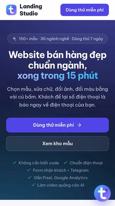 Screenshot of tohu.vn
