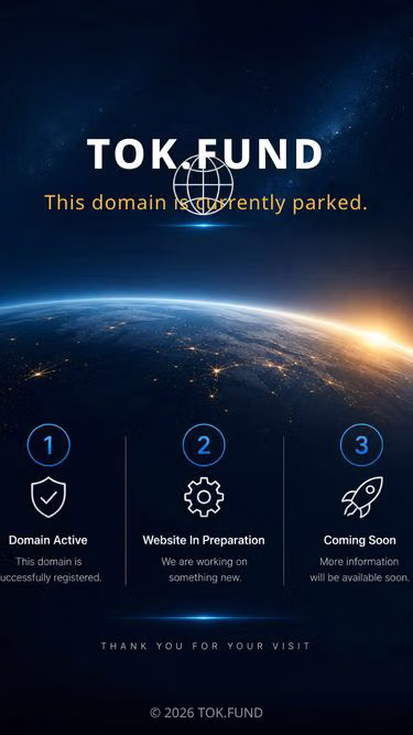 Screenshot of tok.fund