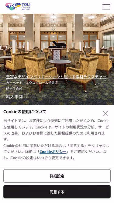 Screenshot of toli.co.jp