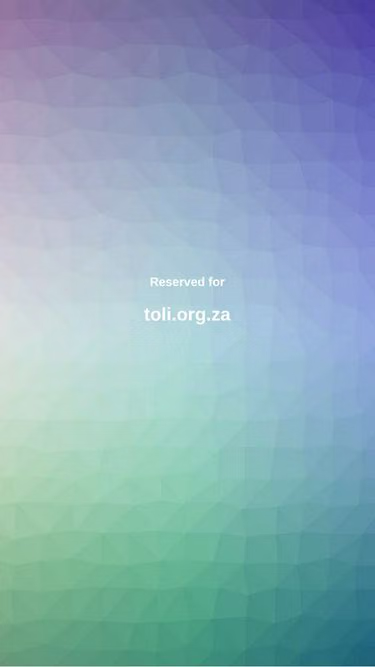 Screenshot of toli.co.za