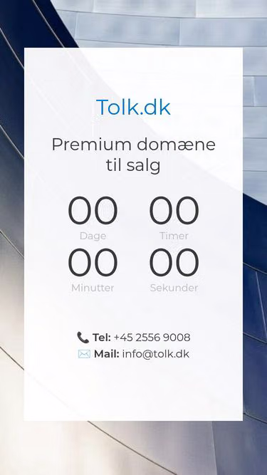 Screenshot of tolk.dk