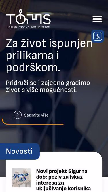 Screenshot of toms.hr