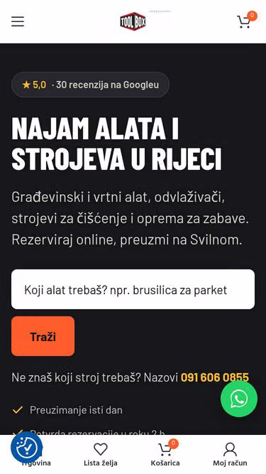 Screenshot of toolbox.hr