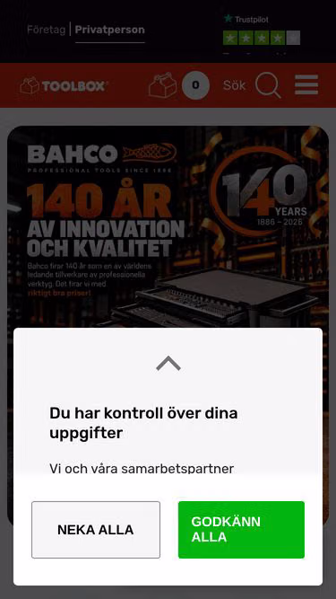 Screenshot of toolbox.se