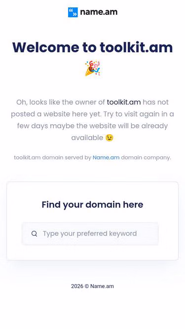Screenshot of toolkit.am