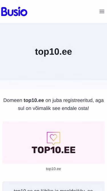 Screenshot of top10.ee