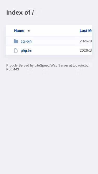 Screenshot of topauto.bd