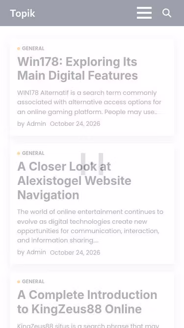 Screenshot of topik.uk
