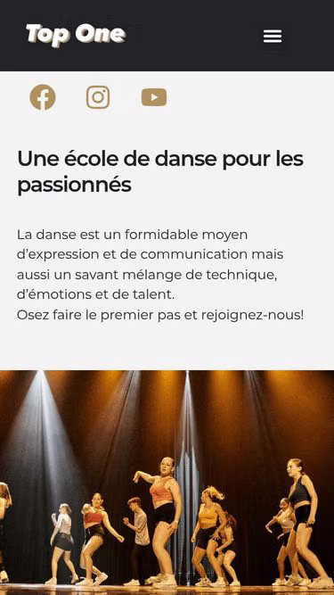 Screenshot of topone.be