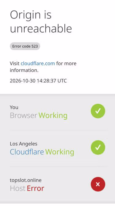 Screenshot of topslot.online