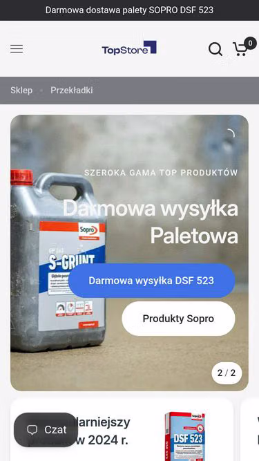 Screenshot of topstore.pl