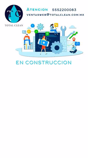 Screenshot of totalclean.com.mx